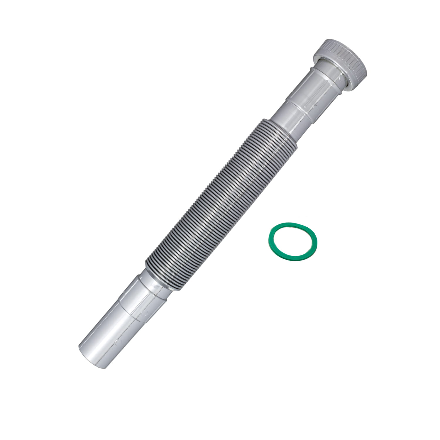 Syfon chrom harmonijkowy giętki umywalkowy 32mm