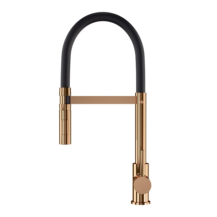 VENTO Bateria kuchenna stojąca rose gold