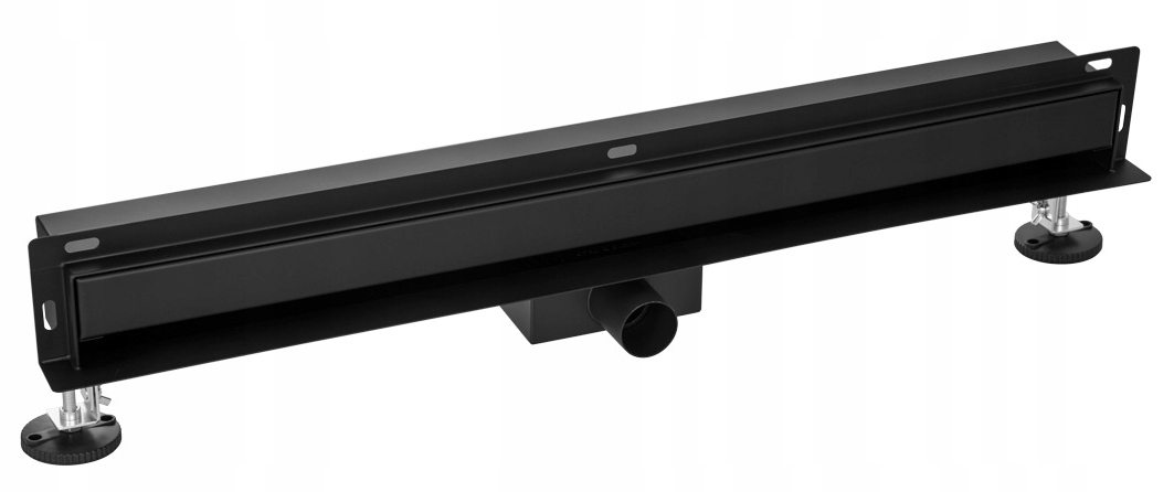 Odpływ liniowy ścienny 60 cm CZARNY OLś-600bk