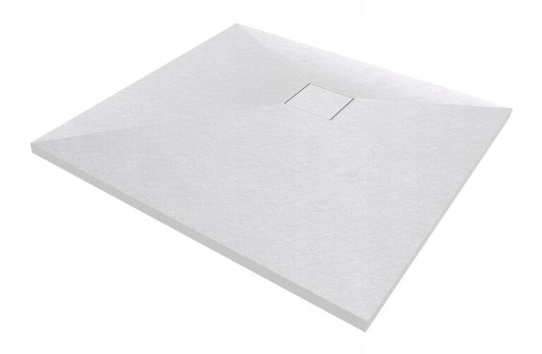 BRODZIK-PRYSZNICOWY-KWADRATOWY-80-x-80-CM-BIALY-SMC-KOMPOZYT-KAMIENNY-TEJA-Ksztalt-kwadratowy
