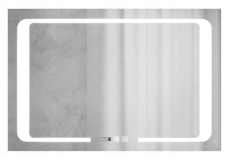 Prostokatne-podswietlane-lustro-energooszczedne-LED-90×60-Minor-Chrom