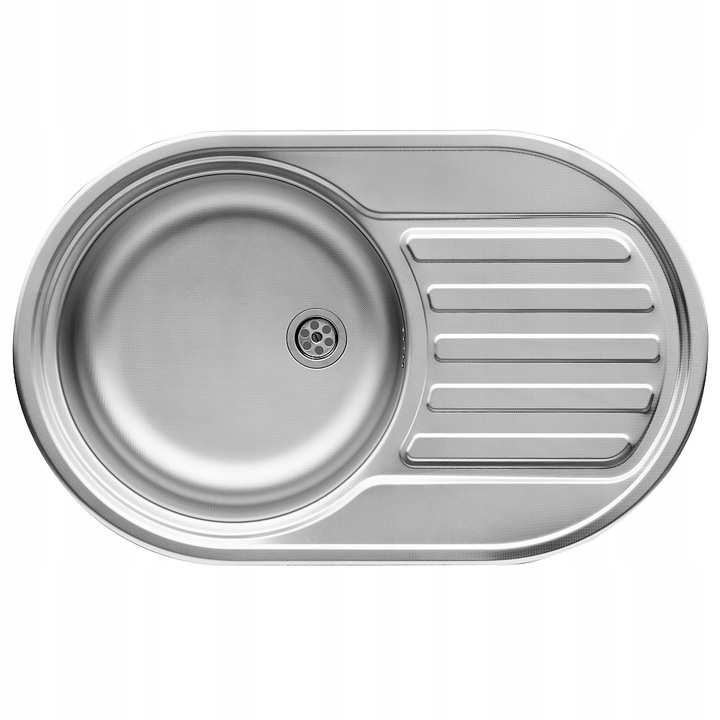 Zlewozmywak-stalowy-jednokomorowy-Pyramis-SR-Mini-Flat-len-60-mm-Kod-producenta-100189701