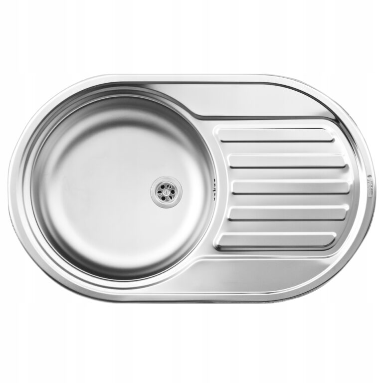 Zlewozmywak-stalowy-jednokomorowy-Pyramis-SR-Mini-Flat-stal-Inox-60-mm