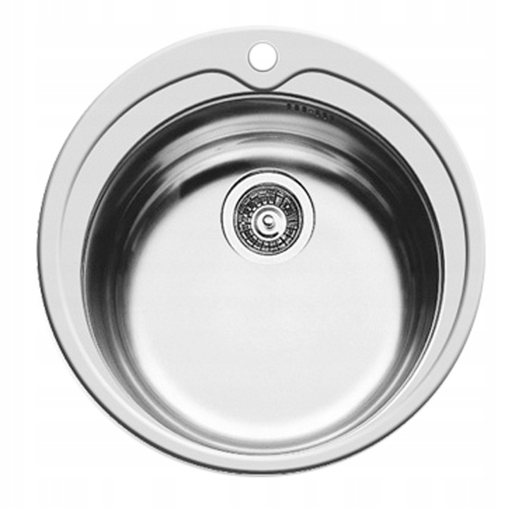 Zlewozmywak-stalowy-okragly-jednokomorowy-Pyramis-KIBA-len-inox-Kod-producenta-100053801