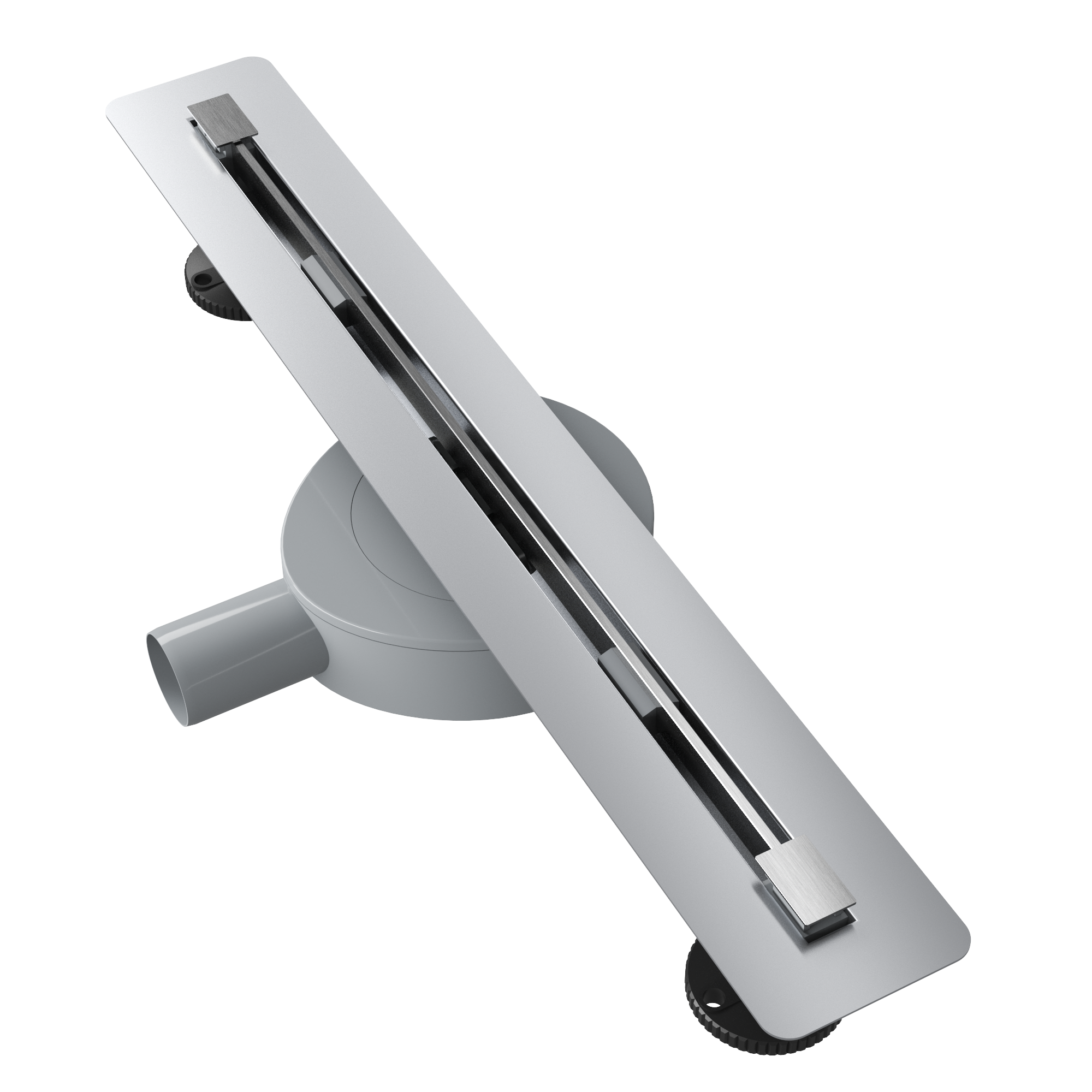 ODPŁYW LINIOWY POD PŁYTKĘ 50 cm STAL SYFON PRYSZNIC BRODZIK LUNO INOX